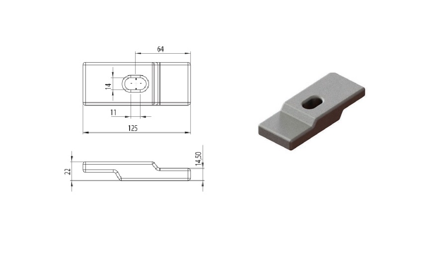 Fixing Bracket Forget , Code:152 T067