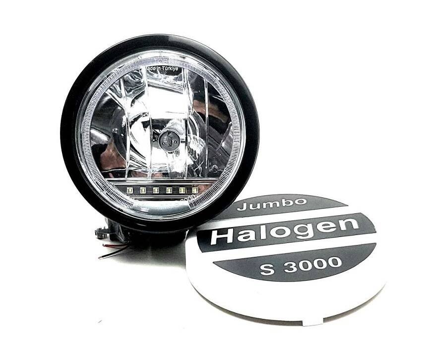 Fog lamp PVC+Led H1 12-24v , Code:  M 710622