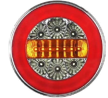 Neon Led Hamburger Lamp 4-Function (Stop, Park, Reverse, Signal) 12V - 24V, Code: 201705
