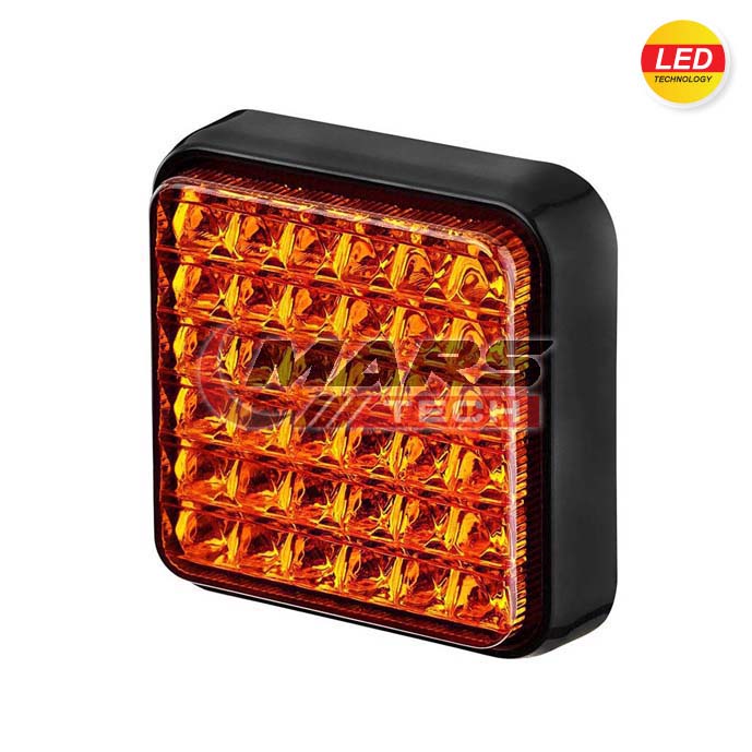 Led square stop &tail lamp, Right = Left - 720115