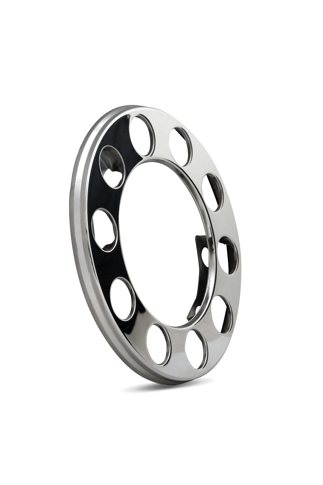 22,5 Stainless Steel Wheel Covers  (10 STUDS) (HOLLOW),Code: C1010/7