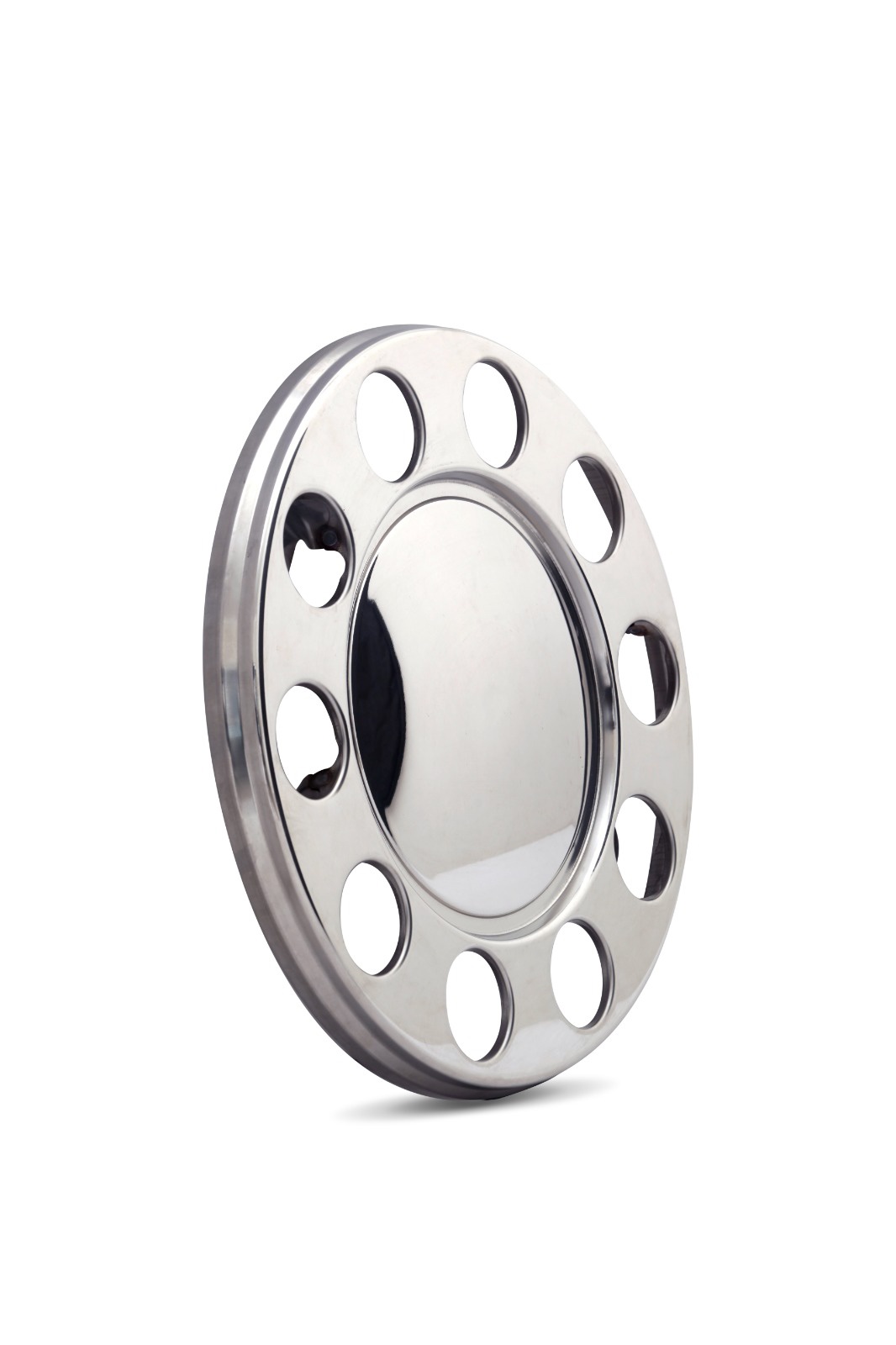 22,5 Stainless Steel Wheel Covers  (10 STUDS) (HOLLOW),Code: C1010/6