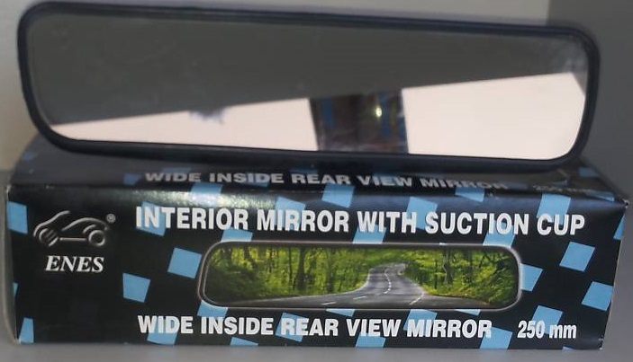 Универсално вътрешно огледало за автомобил с вакуум. 250mm, 290mm, 330mm